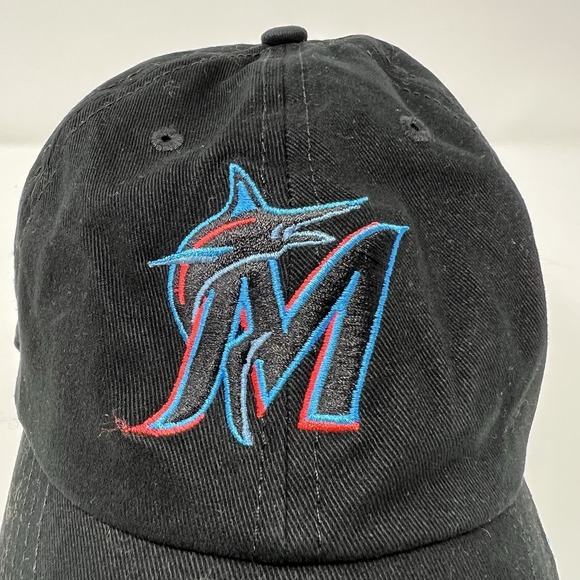 47 Brand MIAMI MARLINS Black Cap Womans Adjustable MLB - Picture 9 of 9